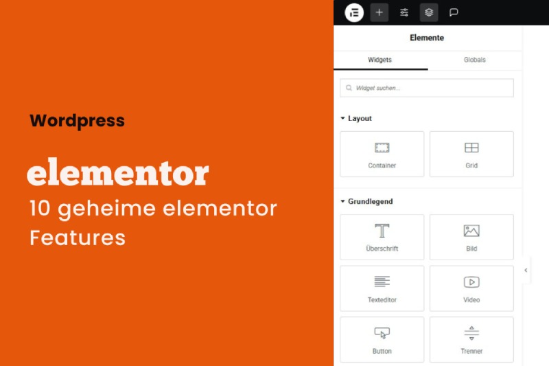 10 geheime Elementor Tricks und Features, die deine Produktivität sofort steigern.