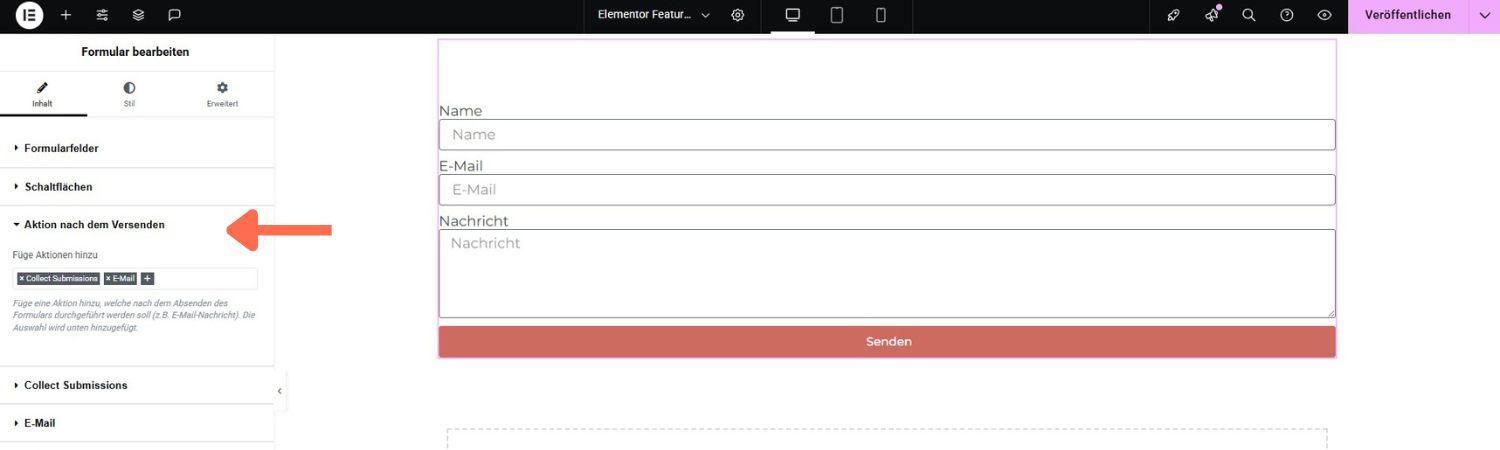 Formularaktionen in Elementor konfigurieren für CRM-Integration und Automatisierungen Formularaktionen in Elementor konfigurieren für CRM-Integration und Automatisierungen
