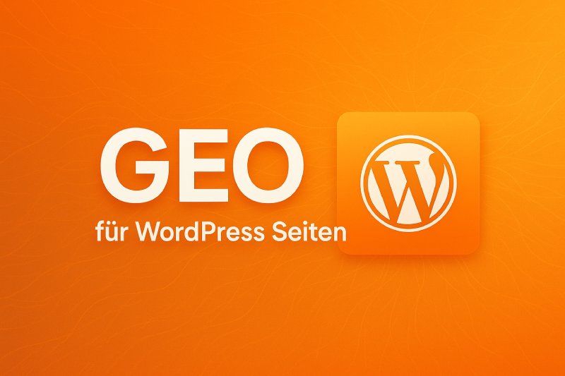 GEO - Generative-Engine Optimization für WordPress